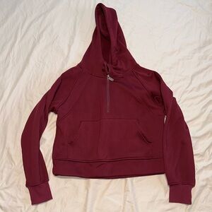 Maroon Scuba Hoodie Size M